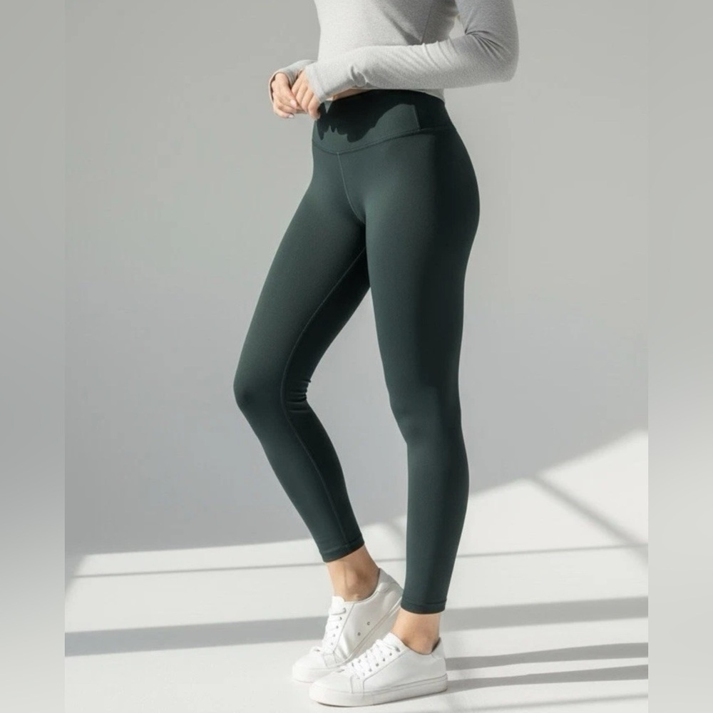Tavi Legging XS Sculpt High Rise Solid Green Stretch Yoga Pilates Activewear Gym